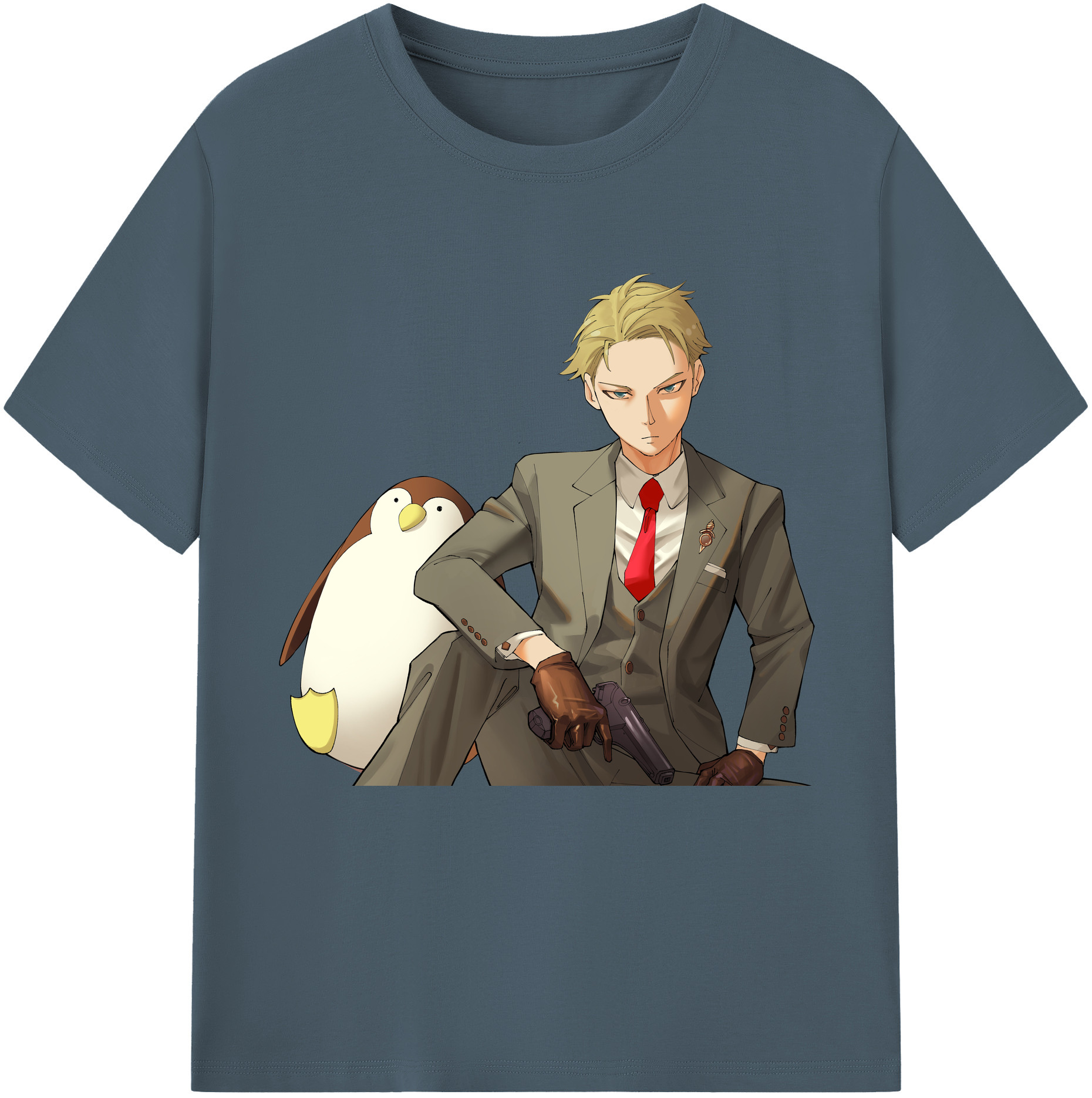 （画像用） SPY×FAMILY间谍家家酒 綿100％半袖Tシャツ（フロントプリント）